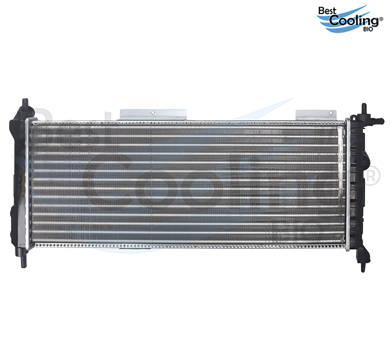 RADIADOR ALUMINIO ANTICONGELANTE CHEVROLET CHEVY 4L 1.4 LTS 1994-2012 CHEVY 4L 1.6 LTS 1996-2012 CON A/C TRANSMISIÓN MANUAL 32MM 93242169 35634 BEST COOLING