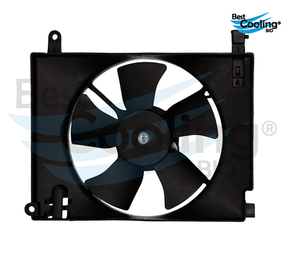 MOTOVENTILADOR 5 ASPAS CHEVROLET AVEO 1.6L 2008-2009 SUZUKI SWIFT 1.5L 2007-2008 PONTIAC G3 1.6L 2007-2008 TRANSMISION MANUAL 2 TERMINALES BEST COOLING