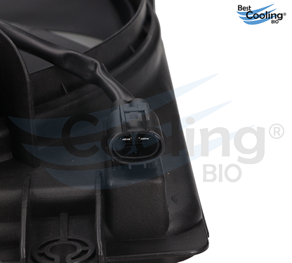 MOTOVENTILADOR 7 ASPAS CHEVROLET AVEO 1.6L 2008-2019 TRANSMISION AUTOMATICA Y MANUAL 2 TERMINALES BEST COOLING