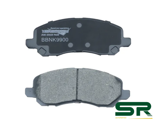 BALATAS DEL SEMIMETÁLICA (CALIBER/COMPASS/AVENGER/200/LANCER/OUTLANDER) DODGE PATRIOT 2.0L/2.2L/2.4L 07-17 YOKOMITSU