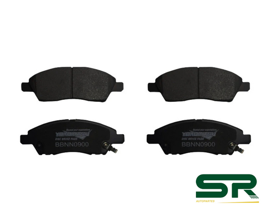 BALATA DEL SEMIMETÁLICA (V-DRIVE/MARCH 11-24/NOTE 14-19/TY YARIS 23-24) NISSAN VERSA 1.6L 12-19 YOKOMITSU