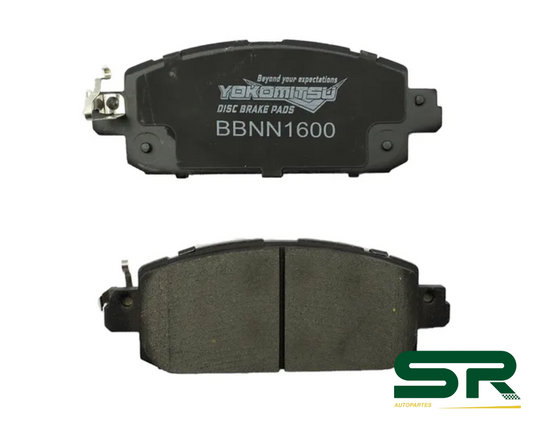 BALATA DEL SEMIMETÁLICA (KICKS 21-24 5BIRLOS) NISSAN SENTRA B-18 2.0L 21-24 YOKOMITSU