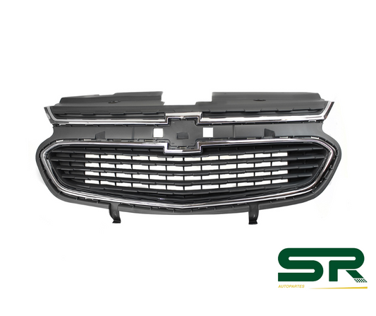 PARRILLA NEGRA C/FILO CROMADO CHEVROLET AVEO 18-23 FPI
