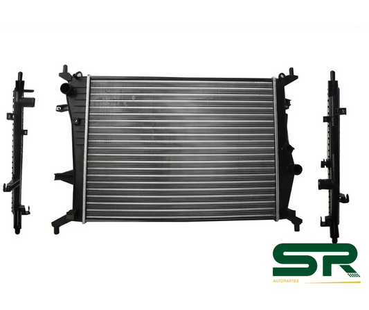 RADIADOR AGUA C/S AIRE STD 520*400*16MM T/MECANICO CHEVROLET AVEO 1.5L 18-23 ISAKA