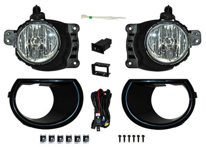 FARO DE NIEBLA CHEVROLET S10 17 C / PARRILLA NEGRA JGO 352 TYG