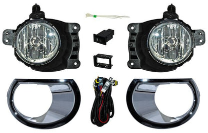 FARO DE NIEBLA CHEVROLET S10 17 C / PARRILLA CROMADA JGO 352 TYG
