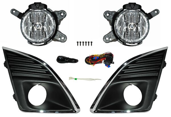 FARO DE NIEBLA CHEVROLET CRUZE 2013-2014 C / PARRILLA FILO CROM JGO 352 TYG