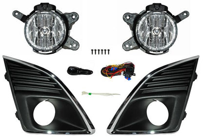 FARO DE NIEBLA CHEVROLET CRUZE 2013-2014 C / PARRILLA FILO CROM JGO 352 TYG