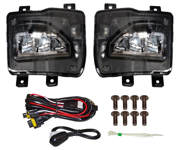 FARO DE NIEBLA CHEVROLET PICKUP 2016-2018 LED JGO 352 TYG