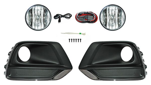FARO DE NIEBLA CHEVROLET TRAX 2017-2020 C / PARRILLA S / BASE FILO CROM JGO 352 980.06 AJ1106 TYG