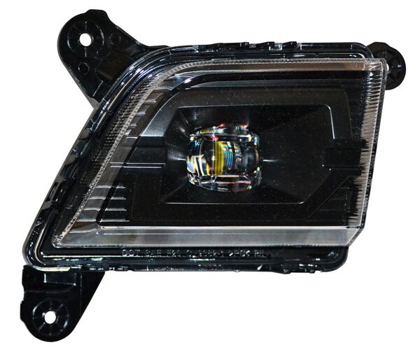FARO DE NIEBLA CHEVROLET PICKUP 2019-2021 LED FONDO NEGRO 352 DERECHO TYG
