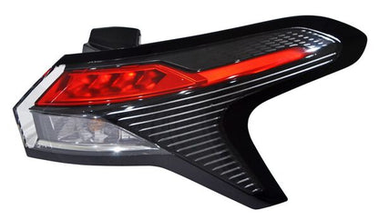CALAVERA DERECHA CON ARNÉS, LED, NEGRO CON FILO CHEVROLET GROOVE 2022-2025 TYC