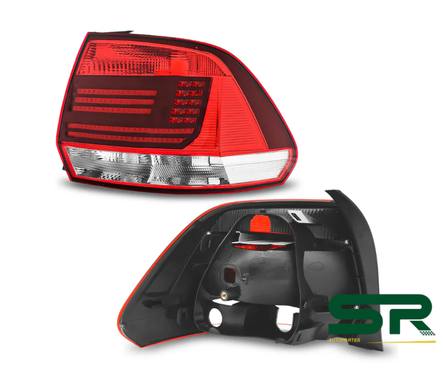 CALAVERA DER S/ARNES (ROJO/BLANCO) VOLKSWAGEN VENTO 16-22 TYC