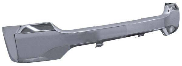 DEFENSA DELANTERA CROMADA SIN FARO DE NIEBLA SIN HOYO PARA SENSOR CHEVROLET PICKUP 2016-2018 1500 TYG