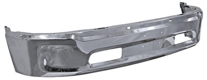 DEFENSA DELANTERA CROMADA SIN FARO DE NIEBLA SIN HOYO PARA SENSOR DODGE PICKUP 2014-2018 TYG