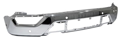 DEFENSA DELANTERA CROMADA CON 6 HOYOS PARA SENSOR FORD PICKUP 2021-2023 TYG