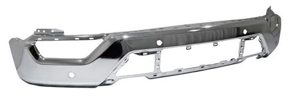 DEFENSA DELANTERA CROMADA CON 4 HOYOS PARA SENSOR FORD PICKUP 2021-2023 TYG