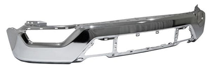 DEFENSA DELANTERA CROMADA SIN HOYO PARA SENSOR FORD PICKUP 2021-2023 TYG