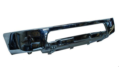 DEFENSA DELANTERA CROMADA SIN FARO DE NIEBLA FRONTIER 2005-2015 TYG