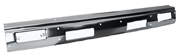 DEFENSA DELANTERA CROMADA LISA AMER NISSAN PICKUP D21 1986-1992 TYG