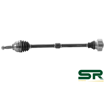 FLECHA COMPLETA DELANTERA DERECHA ESTÁNDAR L/RUEDA E22 810MM VENTO 1.6L 2014-2022 YOKOMITSU