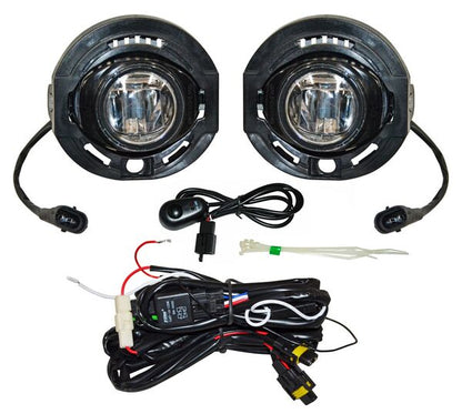 FARO DE NIEBLA DODGE CHRYSLER 300C 2011-2014 / GRAND CHEROKEE 2014-2016 / DURANGO 2014-2016 / TOWN & COUNTRY 2011-2016 / CHALLENGER 2015-2016 / AVENGER 2011-2014 / 200 2011-2014 C / BASE LED 352 JGO TYG