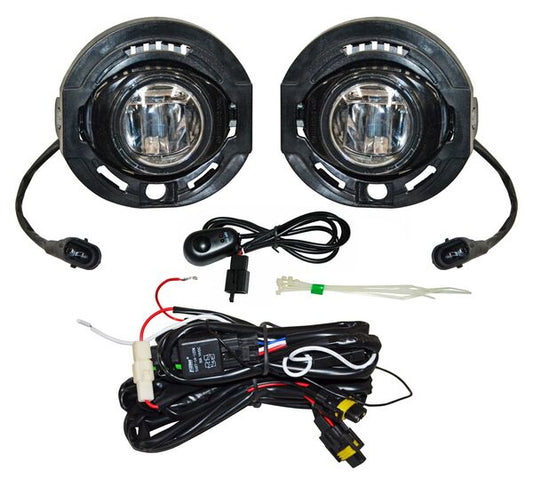 FARO DE NIEBLA JUEGO LED DODGE CHRYSLER 300C 2011-2014 / GRAND CHEROKEE 2014-2016 / DURANGO 2014-2016 / TOWN & COUNTRY 2011-2016 / CHALLENGER 2015-2016 / AVENGER 2011-2014 / 200 2011-2014 C / BASE TYC