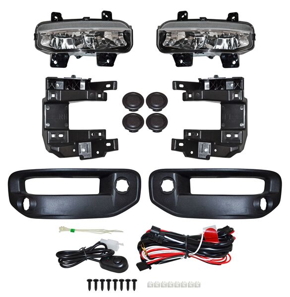 FARO DE NIEBLA DODGE PICKUP 2019-2021 RAM 1500 C / PARRILLA JGO 352 TYG