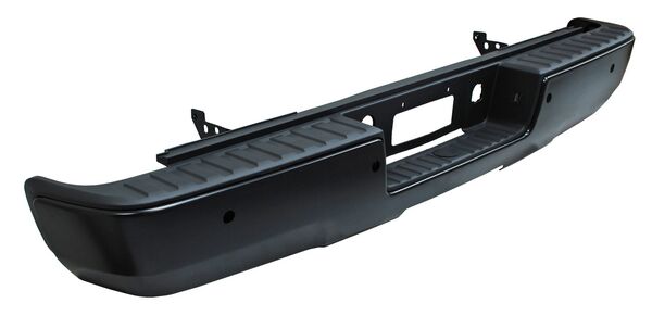 DEFENSA TRASERA PARA PINTAR COMPLETA SIN ESCALON PARA SENSOR CHEVROLET PICKUP 2014-2018 TYG