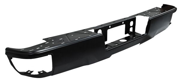 DEFENSA TRASERA PARA PINTAR CON ESCALON SIN HOYO PARA SENSOR CHEVROLET PICKUP 2014-2018 TYG