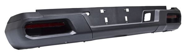 DEFENSA TRASERA SIN HOYO PARA SENSOR CORRUGADA S10 MAX 2022-2025 TYG