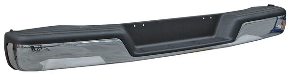 DEFENSA TRASERA CROMADA COMPLETA PARA REFLEJANTE SIN HOYO PARA SENSOR CHEVROLET VAN EXPRESS 1996-2025 TYG