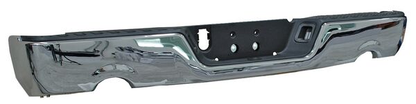 DEFENSA TRASERA CROMADA COMPLETA SIN HOYO PARA SENSOR PARA 2 ESCAPES DODGE PICKUP 2009-2019 TYG