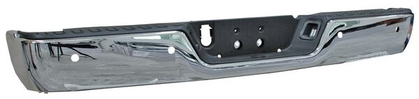 DEFENSA TRASERA CROMADA COMPLETA CON HOYO PARA SENSOR DODGE PICKUP 2009-2019 TYG