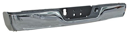 DEFENSA TRASERA CROMADA COMPLETA SIN HOYO PARA SENSOR DODGE PICKUP 2009-2019 TYG
