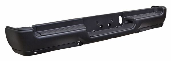 DEFENSA TRASERA NEGRA COMPLETA CON HOYO PARA SENSOR (4) DODGE PICKUP 2019-2023 TYG