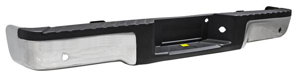 DEFENSA TRASERA CROMADA COMPLETA CON 2 HOYOS PARA SENSOR SIN TIRON FORD PICKUP 2009-2014 TYG