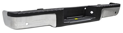 DEFENSA TRASERA CROMADA COMPLETA CON 2 HOYOS PARA SENSOR SIN TIRON FORD PICKUP 2009-2014 TYG