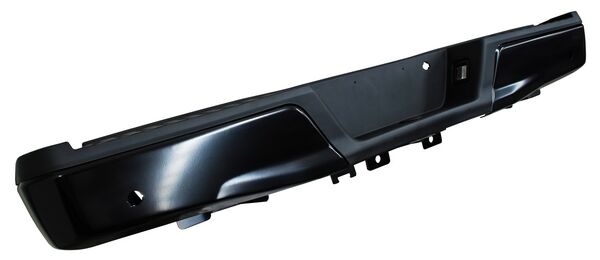 DEFENSA TRASERA NEGRA COMPLETA CON HOYO PARA SENSOR FORD PICKUP 2015-2020 / F-150 2015-2020 TYG