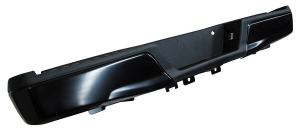 DEFENSA TRASERA NEGRA COMPLETA SIN HOYO PARA SENSOR FORD PICKUP 2015-2020 / F-150 2015-2020 TYG