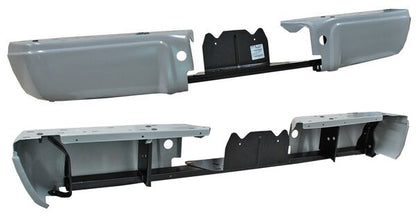 DEFENSA TRASERA GRIS CON REFUERZO SIN HULE SIN HOYO PARA SENSOR FORD SUPER DUTY 2008-2016 TYG