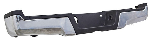 DEFENSA TRASERA COMPLETA SIN HOYO PARA SENSOR CROMADA FORD SUPER DUTY 2017-2020 TYG