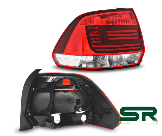 CALAVERA IZQ S/ARNES (ROJO/BLANCO) VOLKSWAGEN VENTO 16-22 DIFORZA