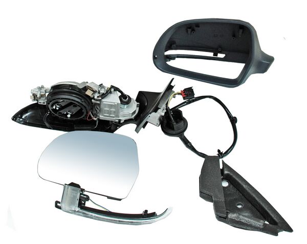 ESPEJO IZQUIERDO ELÉCTRICO CON DIRECCIONAL CON DESEMPAÑANTE PARA PINTAR AUDI A3 3P TFSI 2 0 2009-2010 / AUDI TFSI 2 0 QUATTRO 2009-2010 / AUDI TDI 2 0 16V QUATTRO 2009-2010 / AUDI TDI 2 0 16V 2009-2010 / AUDI TDI 1 9 2009-2010 / AUDI 1 6 2009-2010 / AUDI