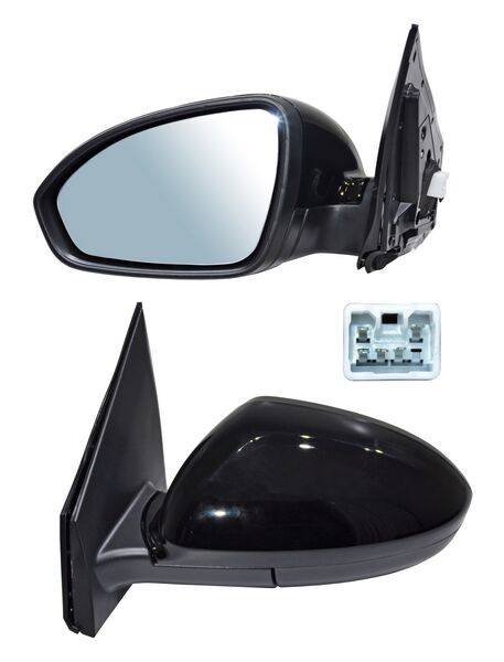 ESPEJO IZQUIERDO ELÉCTRICO PARA PINTAR 5 PINES 892 CHEVROLET CAVALIER 2022-2024 TYG