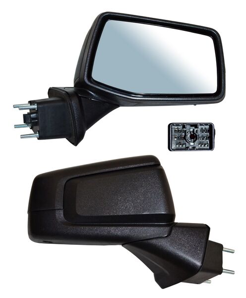 ESPEJO DERECHO PICKUP ELÉCTRICO POROSO CON DESEMPAÑANTE CON SENS TEMP 7 PINES CHEVROLET CHEV 1500 SILVERADO 2019-2025 TYG