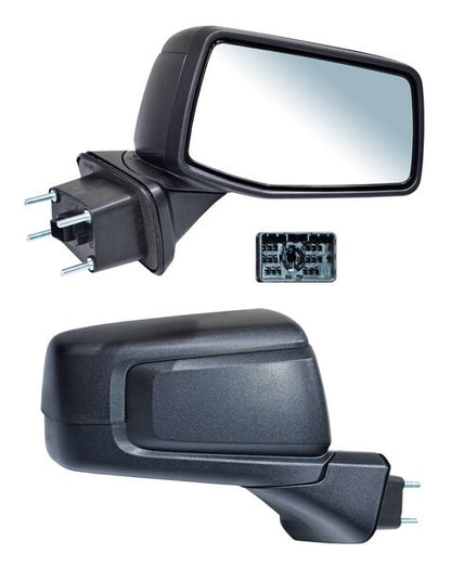 ESPEJO DERECHO PICKUP MANUAL POROSO CON SENS TEMP 2 PINES CHEVROLET CHEV 1500 SILVERADO 2019-2023 TYG