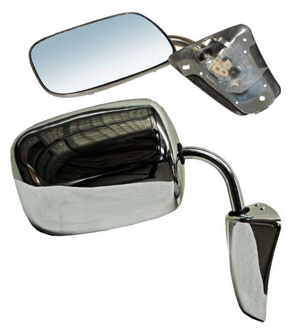 ESPEJO PICKUP SIN CONT CROM LH=RH 724 CHEVROLET CHEV / SUB 1977-1991 TYG