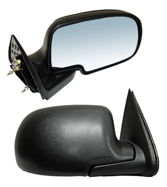 ESPEJO DERECHO PICKUP SIN CONT POROSO NEGRO PWY 480.06 CHEVROLET CHEV 1999-2006 TYG