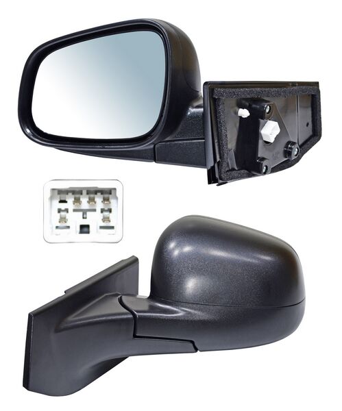 ESPEJO IZQUIERDO BEAT 18-21 ELÉCTRICO POROSO CON DESEMPAÑANTE 5 PINES CHEVROLET SPARK 2011-2017 TYG